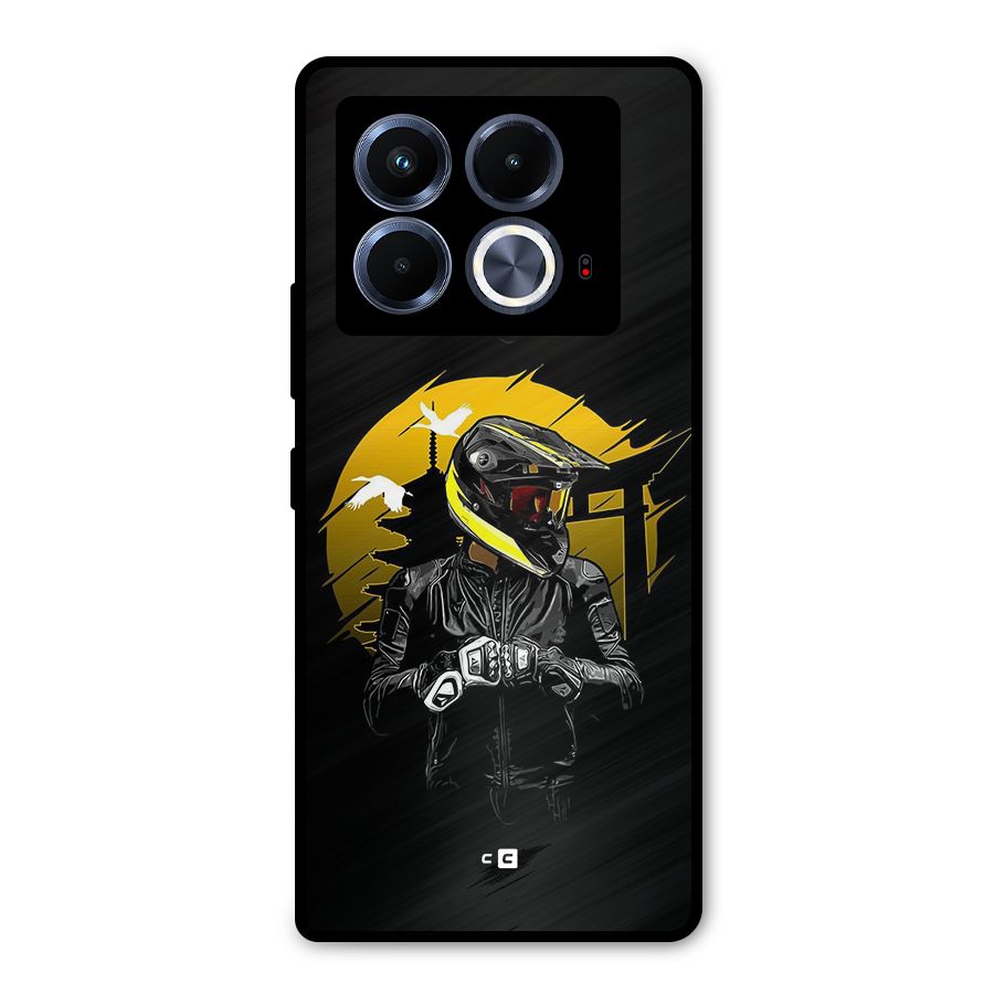 Rider Ready Metal Back Case for Infinix Note 40 5G