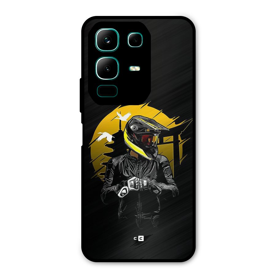 Rider Ready Metal Back Case for Infinix Note 50x