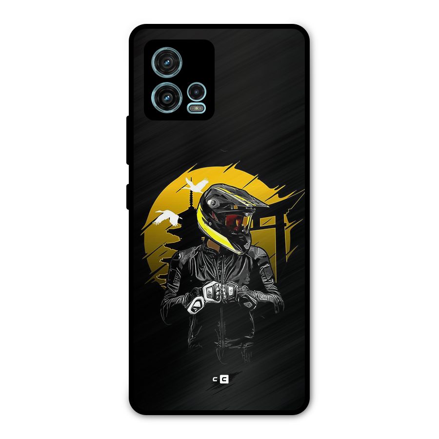 Rider Ready Metal Back Case for Moto G72
