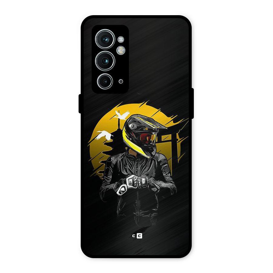 Rider Ready Metal Back Case for OnePlus 9RT 5G