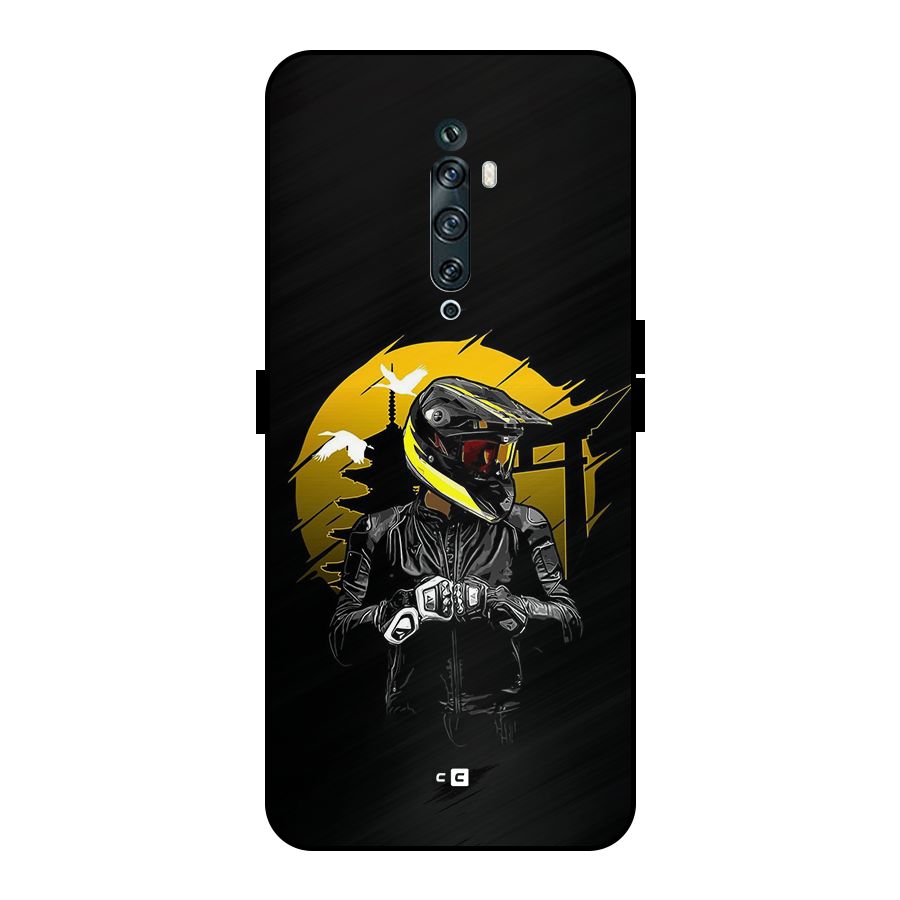 Rider Ready Metal Back Case for Oppo Reno2 Z