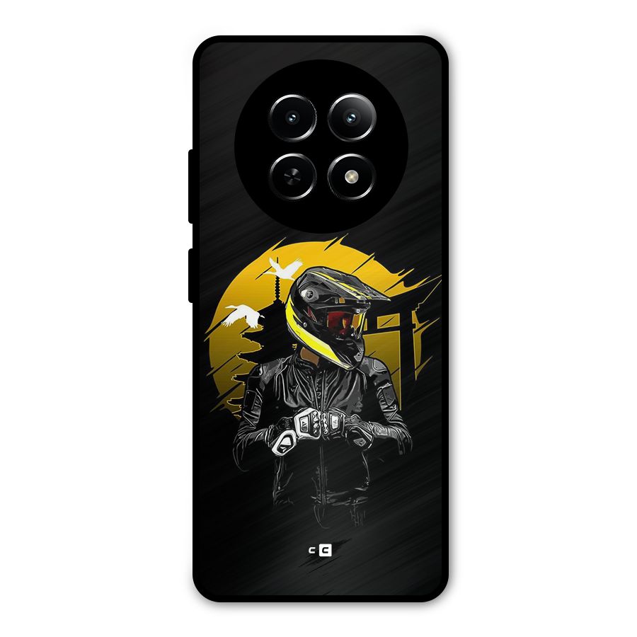 Rider Ready Metal Back Case for Realme Narzo 70x 5G