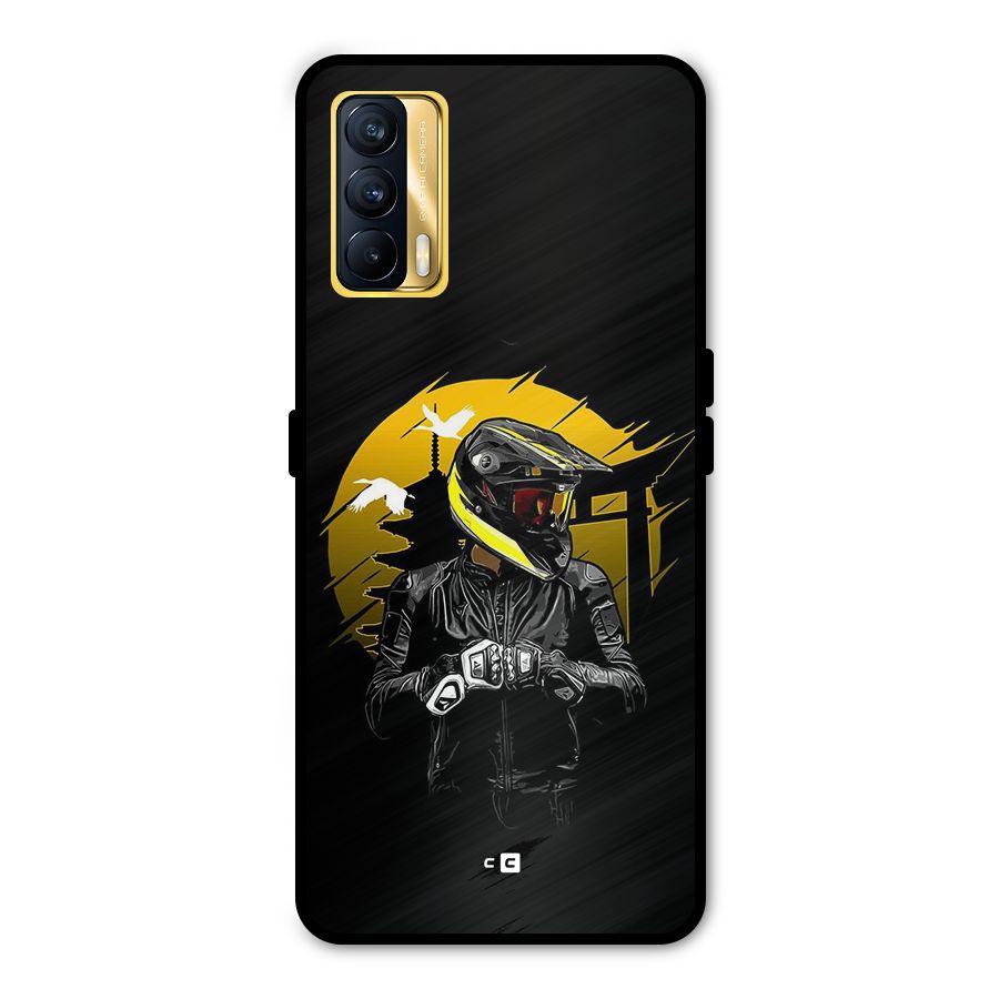 Rider Ready Metal Back Case for Realme X7