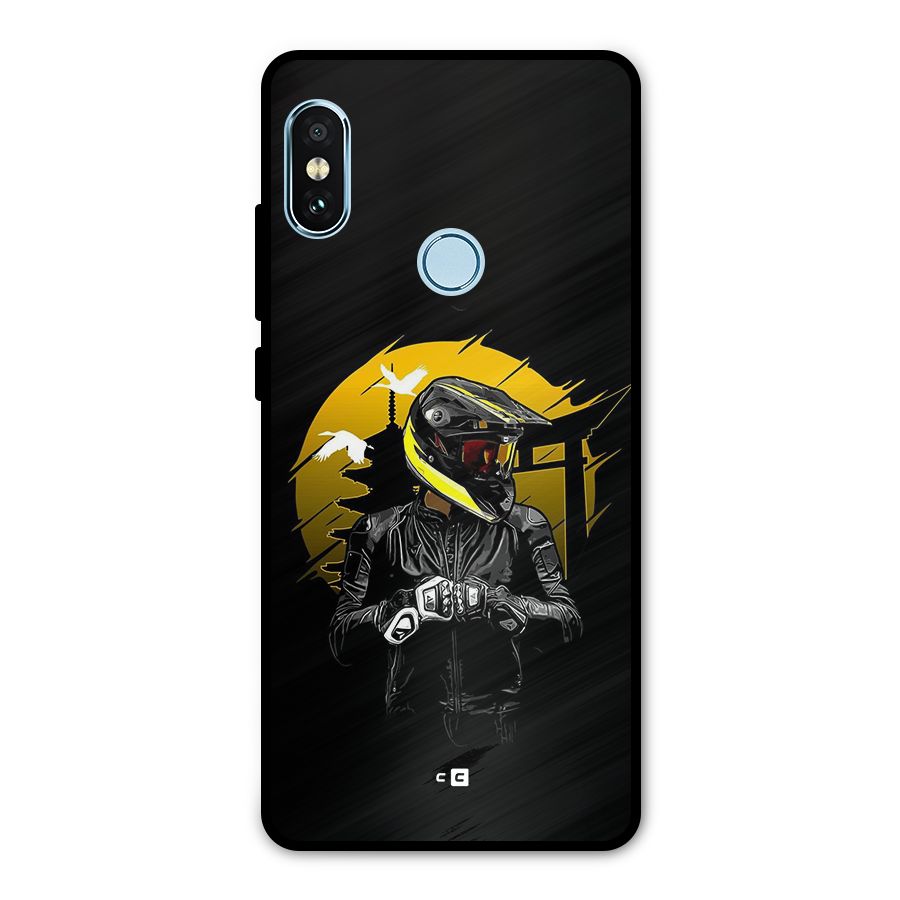 Rider Ready Metal Back Case for Redmi Note 5 Pro