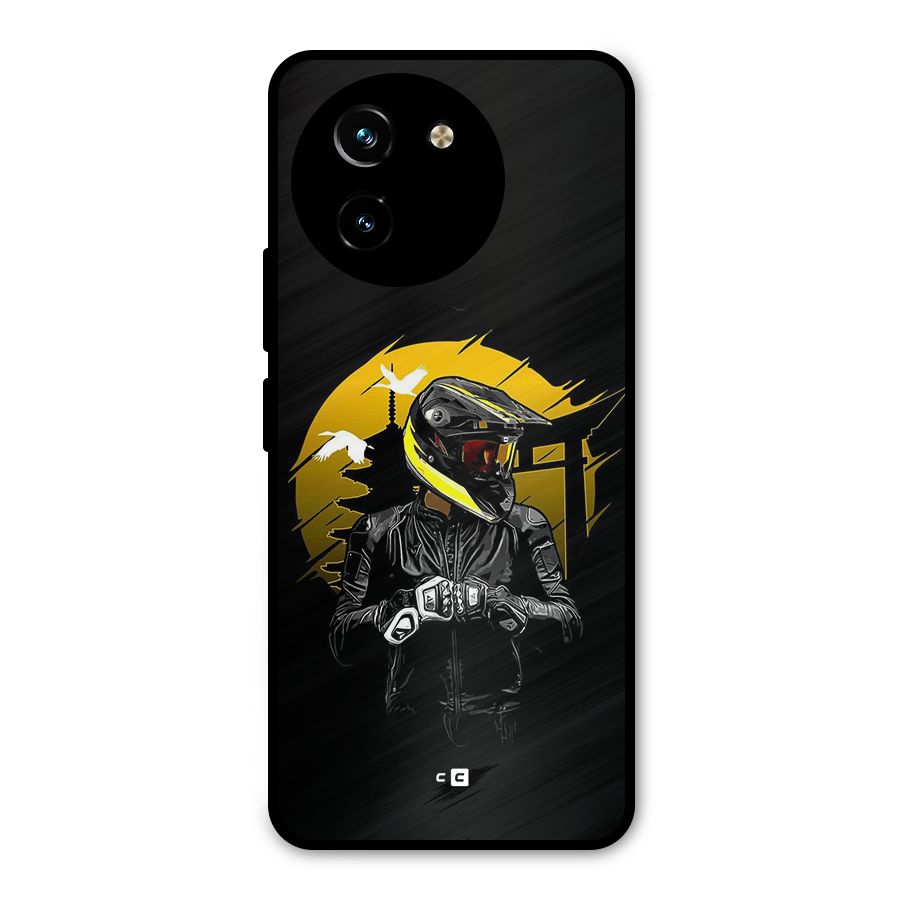 Rider Ready Metal Back Case for Vivo T3x