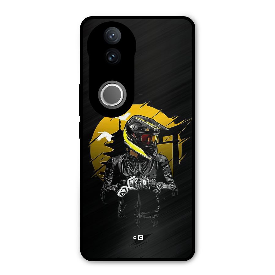 Rider Ready Metal Back Case for Vivo V50e