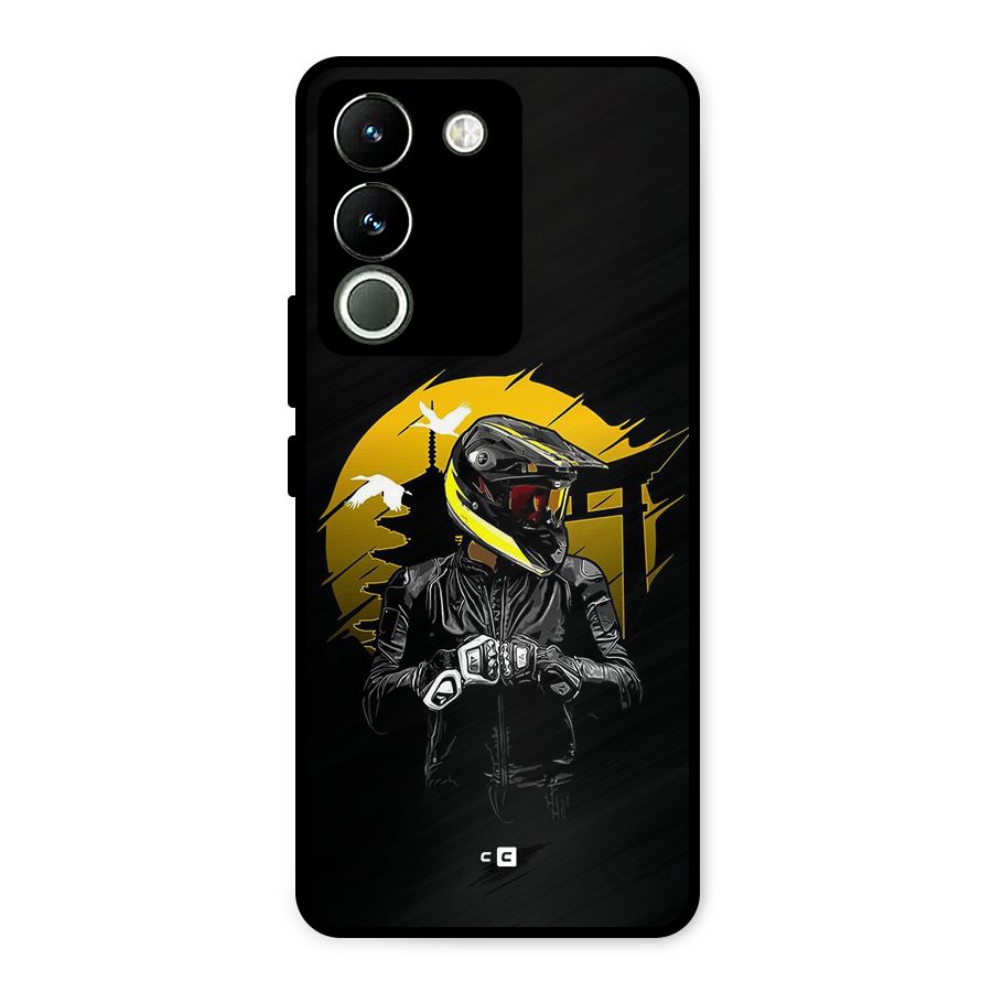 Rider Ready Metal Back Case for Vivo Y200