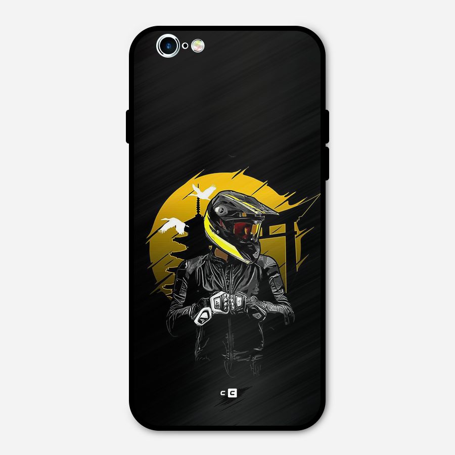 Rider Ready Metal Back Case for iPhone 6 6s