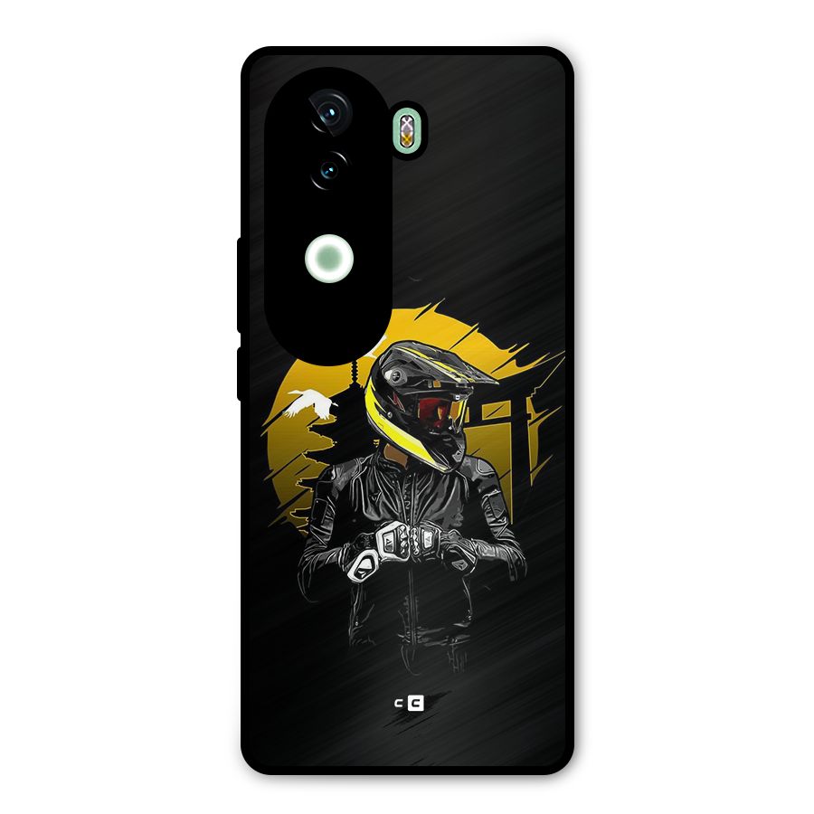 Rider Ready Metal Back Case for iQOO Z9s