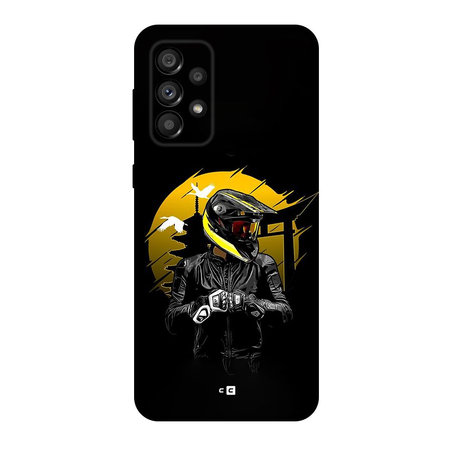 Rider Ready Original Polycarbonate Back Case for Galaxy A73 5G