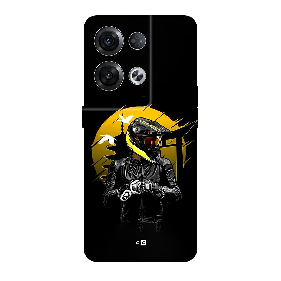 Rider Ready Original Polycarbonate Back Case for Oppo Reno8 Pro 5G