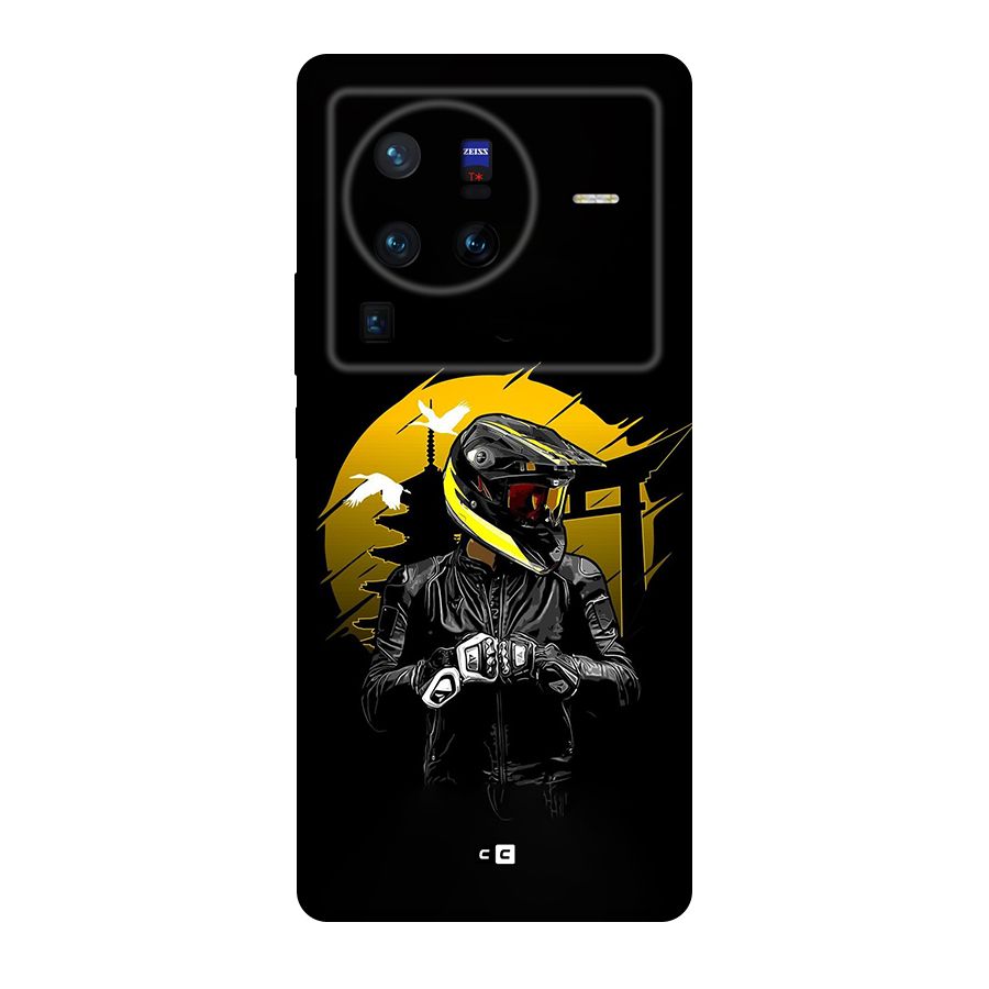 Rider Ready Original Polycarbonate Back Case for Vivo X80