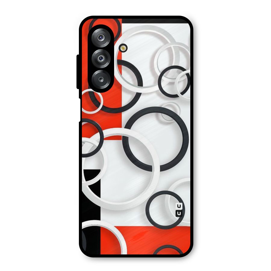 Rings Abstract Metal Back Case for Galaxy A26