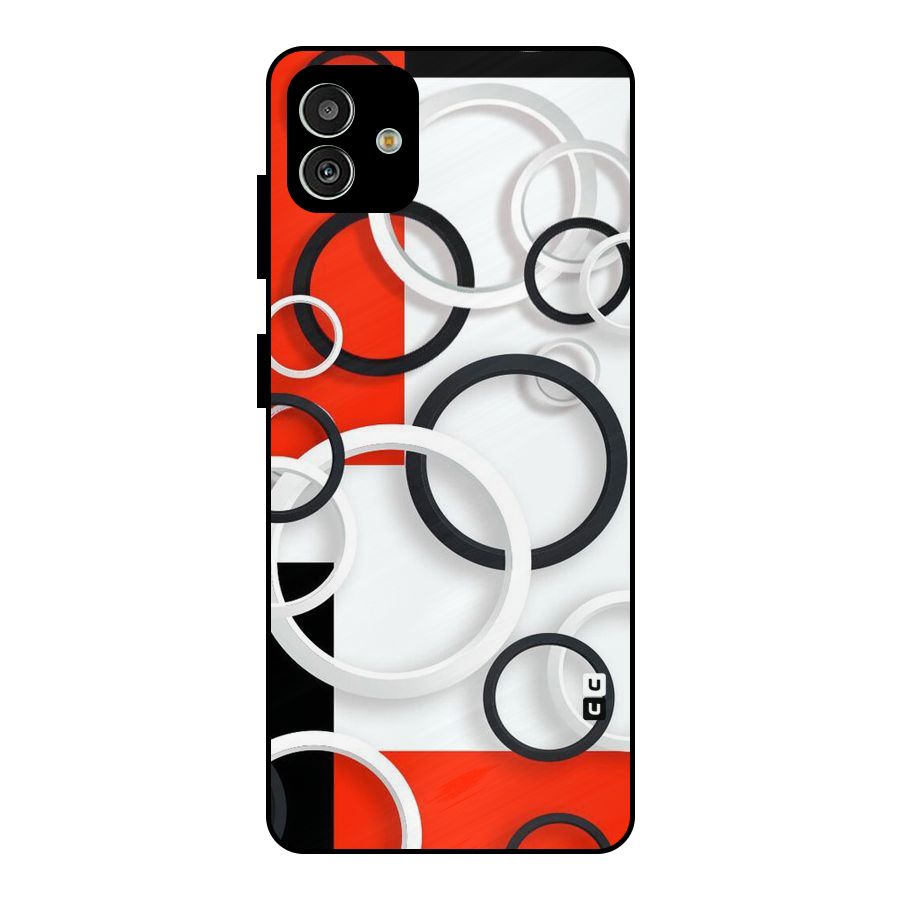 Rings Abstract Metal Back Case for Galaxy M13 5G