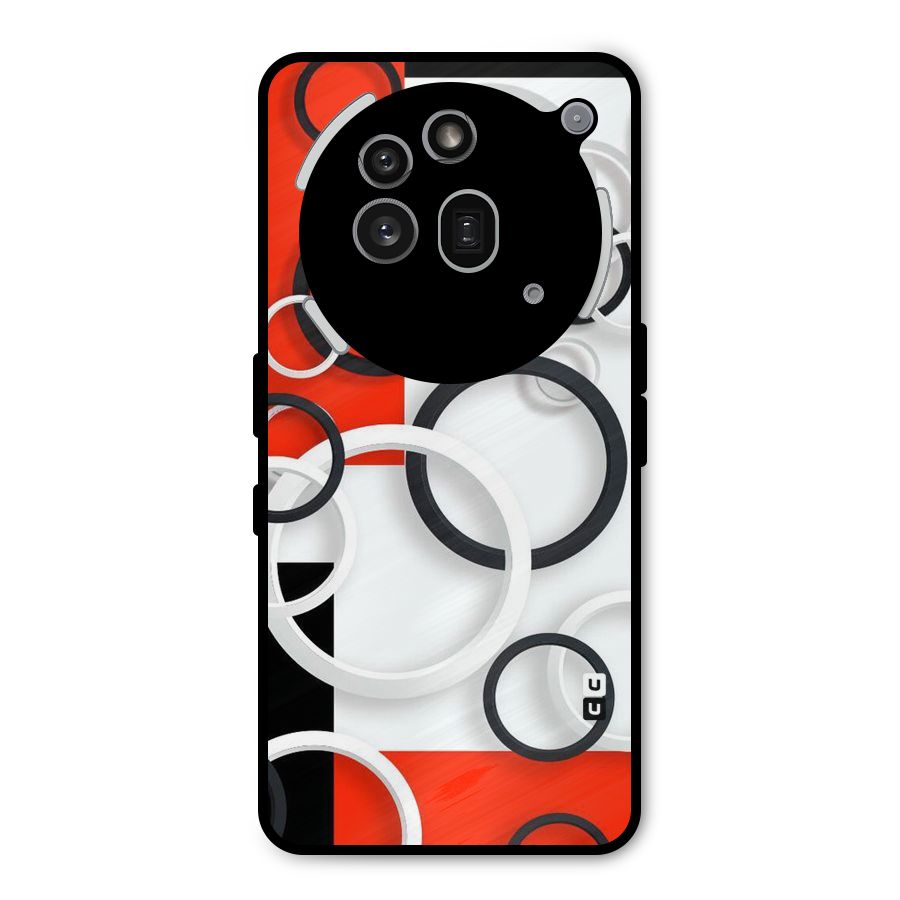 Rings Abstract Metal Back Case for Nothing Phone 3a Pro