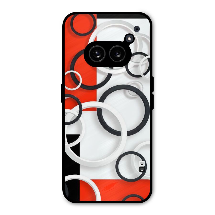 Rings Abstract Metal Back Case for Nothing Phone 2a
