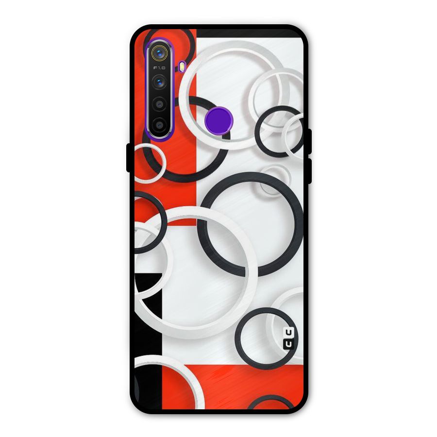 Rings Abstract Metal Back Case for Realme Narzo 10
