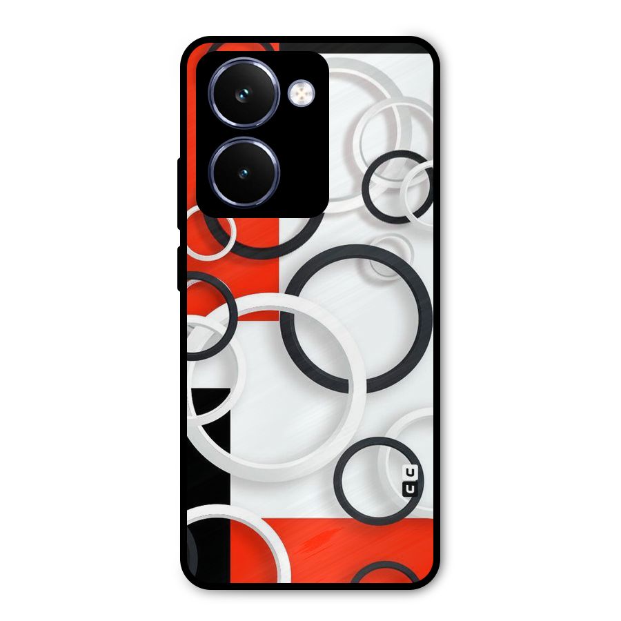 Rings Abstract Metal Back Case for Realme P3 Ultra