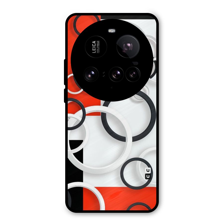 Rings Abstract Metal Back Case for Xiaomi 15 Ultra