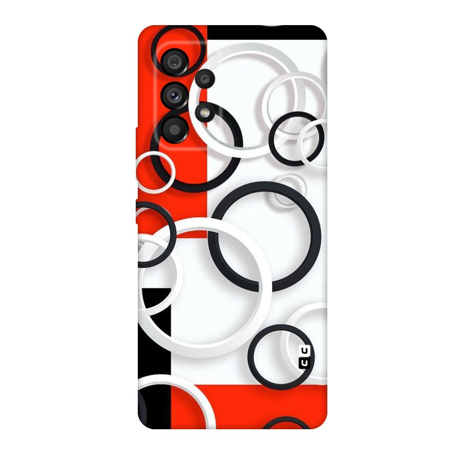 Rings Abstract Original Polycarbonate Back Case for Galaxy A53 5G