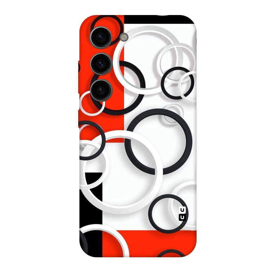 Rings Abstract Original Polycarbonate Back Case for Galaxy S23