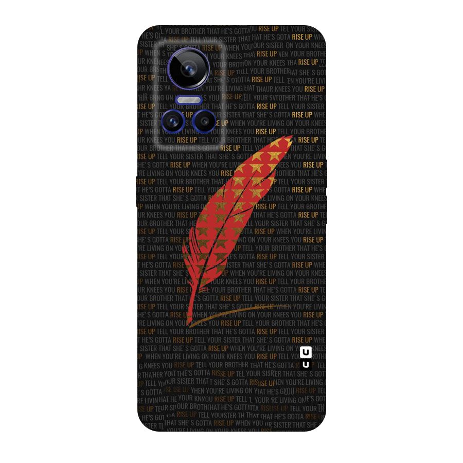 Rise Up Feather Original Polycarbonate Back Case for Realme GT Neo 3