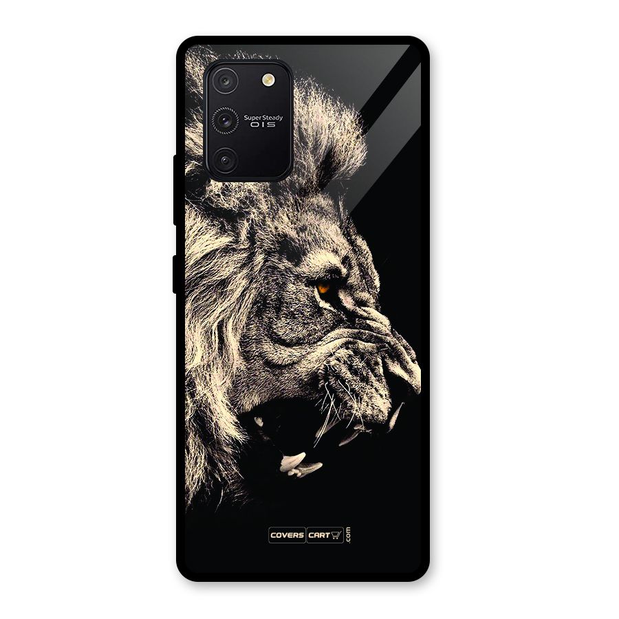 Roaring Lion Glass Back Case for Galaxy S10 Lite