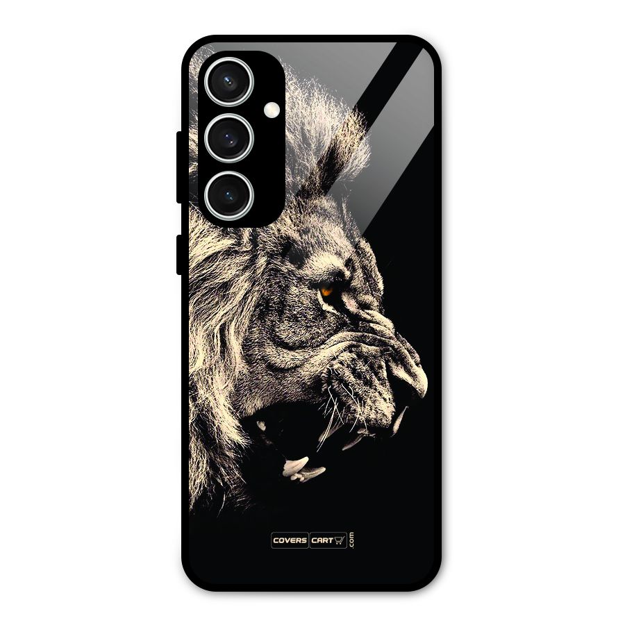 Roaring Lion Glass Back Case for Galaxy S23 FE