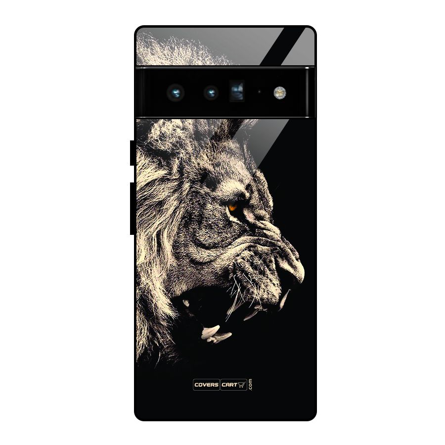 Roaring Lion Glass Back Case for Google Pixel 6 Pro
