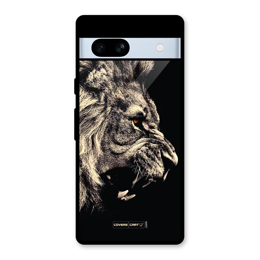 Roaring Lion Glass Back Case for Google Pixel 7a