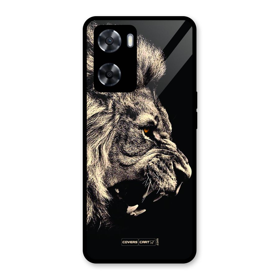 Roaring Lion Glass Back Case for OnePlus Nord N20 SE