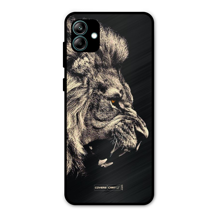 Roaring Lion Metal Back Case for Galaxy A04