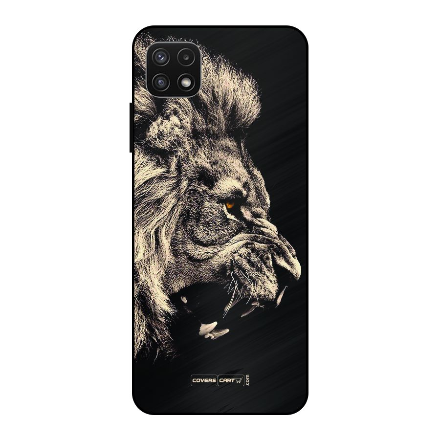 Roaring Lion Metal Back Case for Galaxy A22 5G