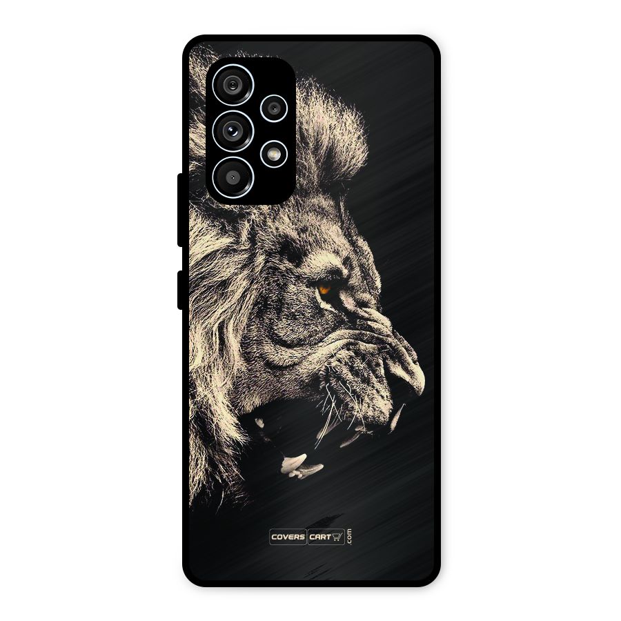 Roaring Lion Metal Back Case for Galaxy A53 5G