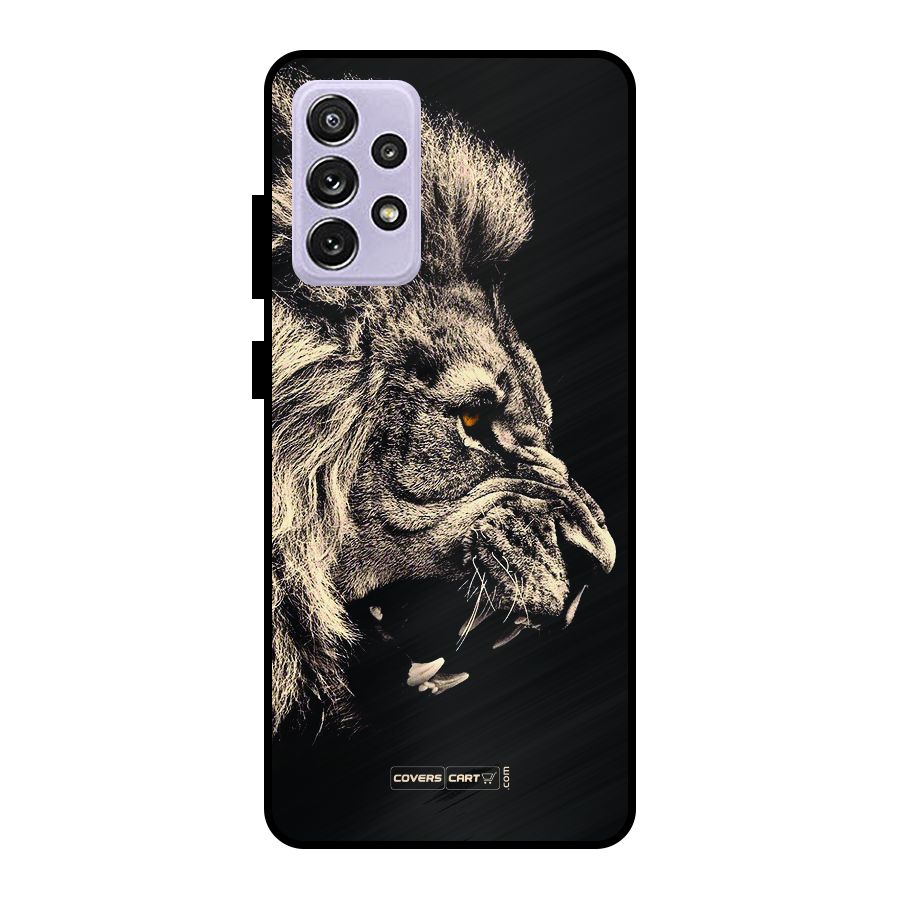 Roaring Lion Metal Back Case for Galaxy A72