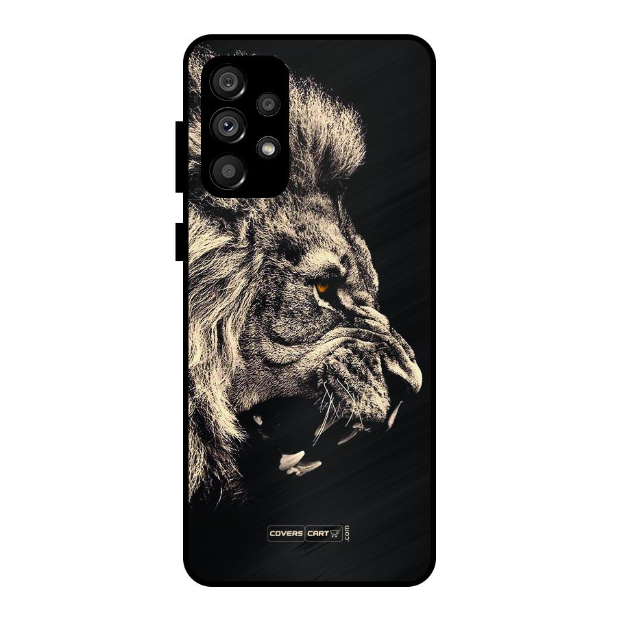 Roaring Lion Metal Back Case for Galaxy A73 5G