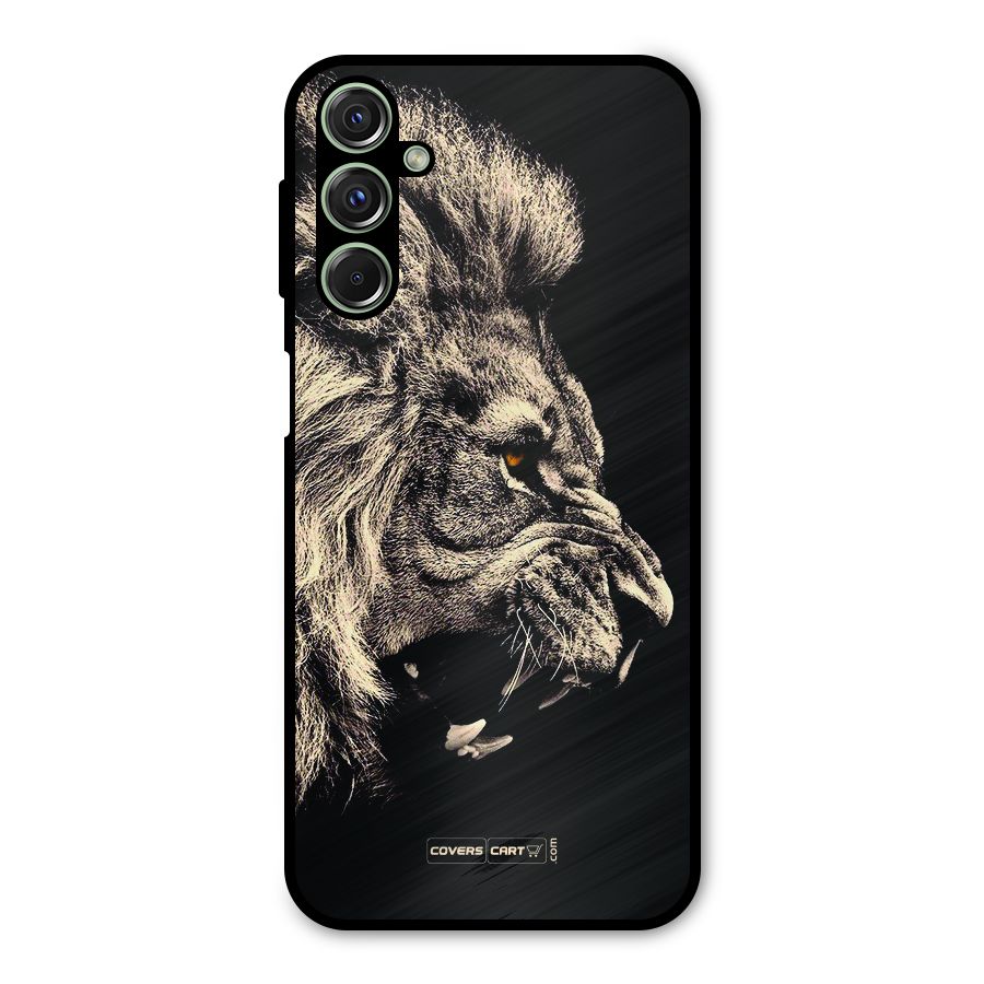 Roaring Lion Metal Back Case for Galaxy F34