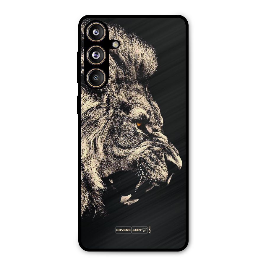 Roaring Lion Metal Back Case for Galaxy F55