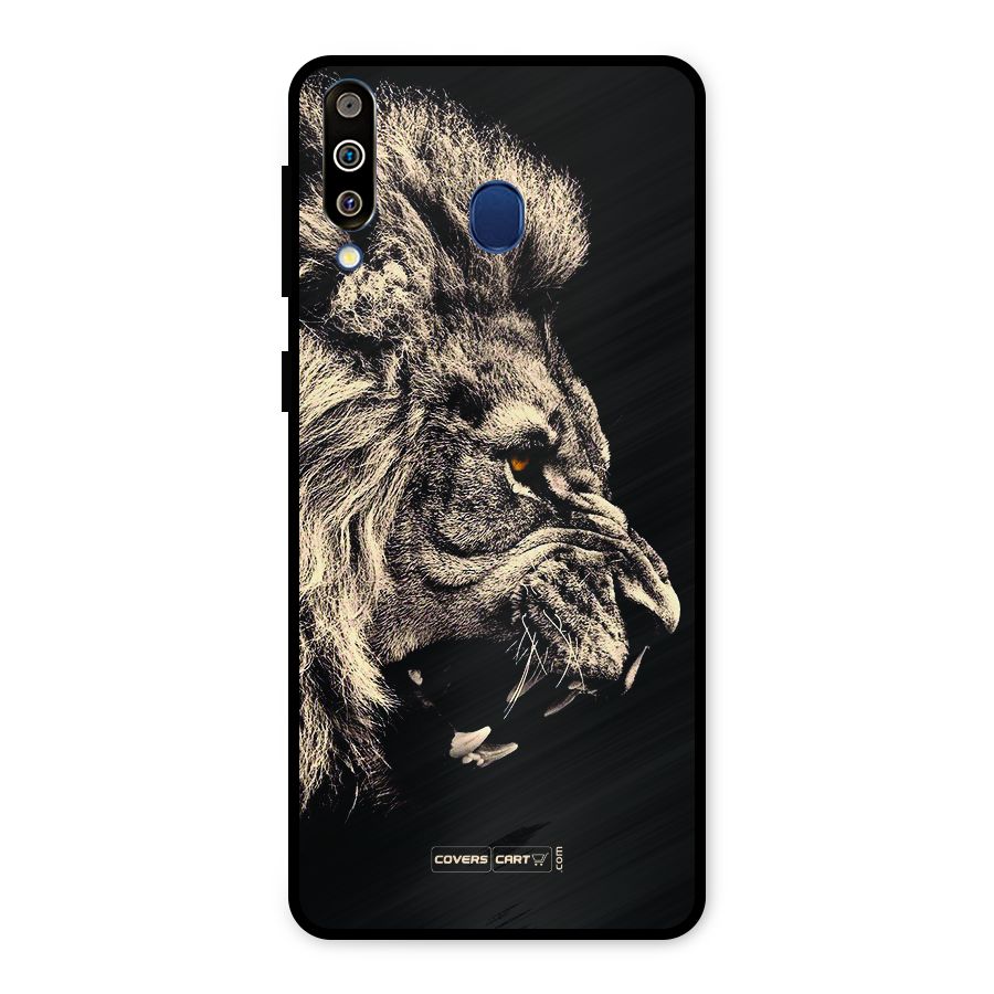 Roaring Lion Metal Back Case for Galaxy M30