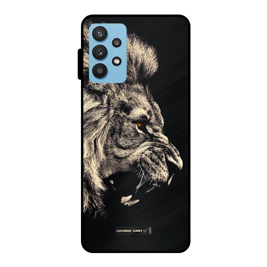 Roaring Lion Metal Back Case for Galaxy M32 5G
