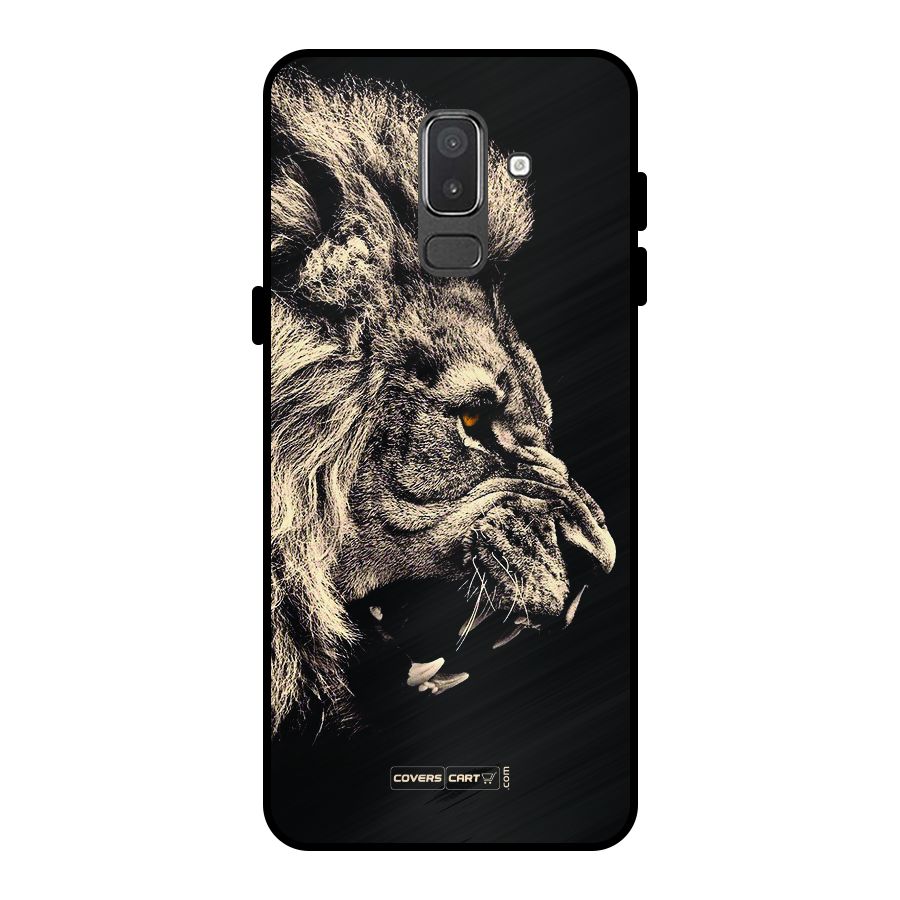 Roaring Lion Metal Back Case for Galaxy On8 (2018)