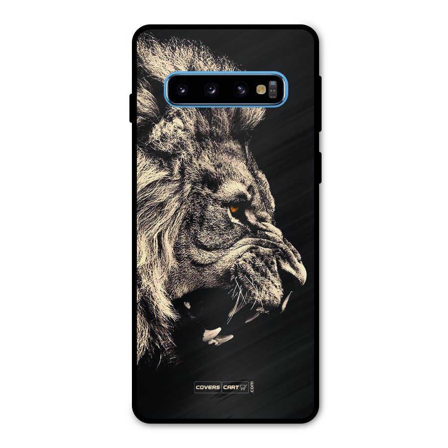 Roaring Lion Metal Back Case for Galaxy S10