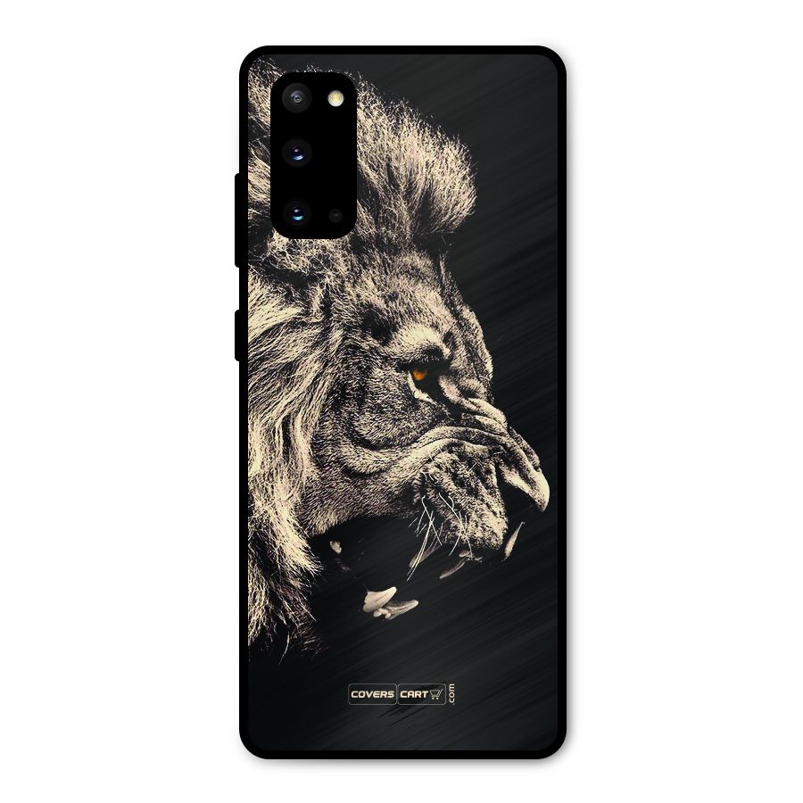 Roaring Lion Metal Back Case for Galaxy S20