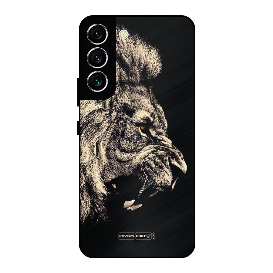 Roaring Lion Metal Back Case for Galaxy S22 5G