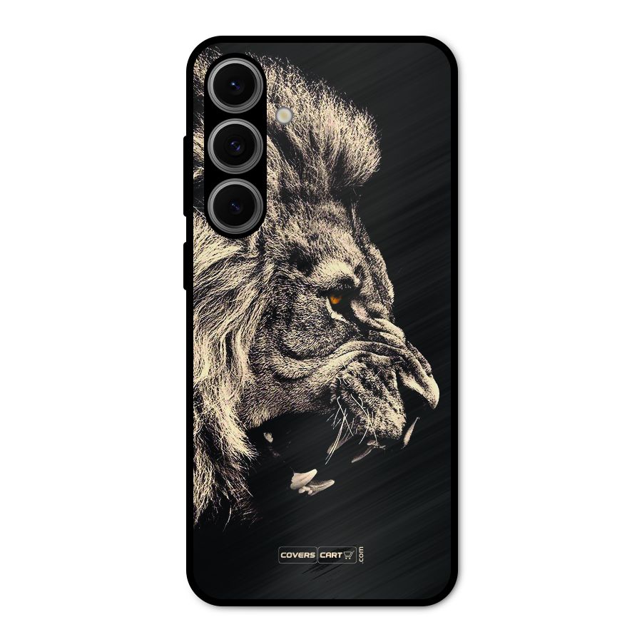 Roaring Lion Metal Back Case for Galaxy S24 FE