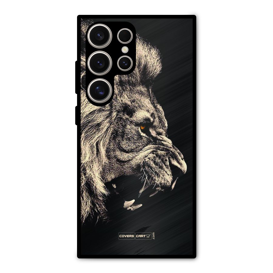 Roaring Lion Metal Back Case for Galaxy S24 Ultra