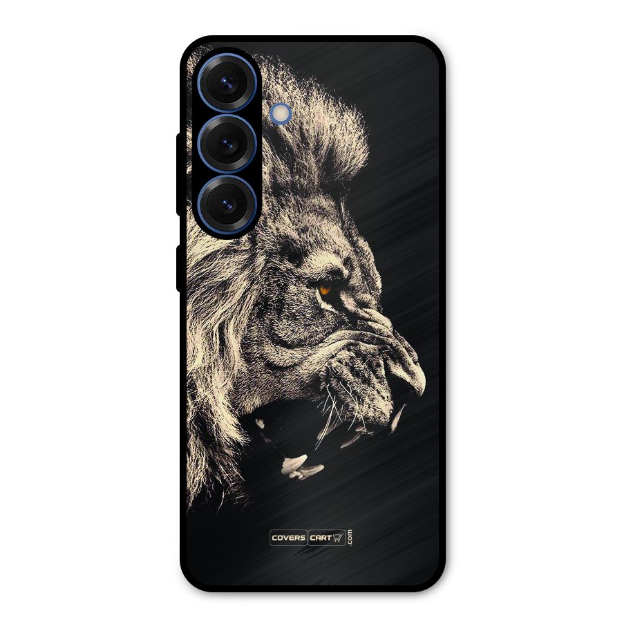 Roaring Lion Metal Back Case for Galaxy S25