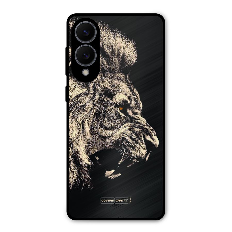 Roaring Lion Metal Back Case for Galaxy S25 Edge