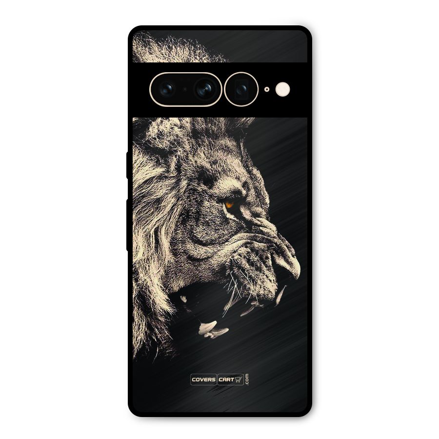 Roaring Lion Metal Back Case for Google Pixel 7 Pro