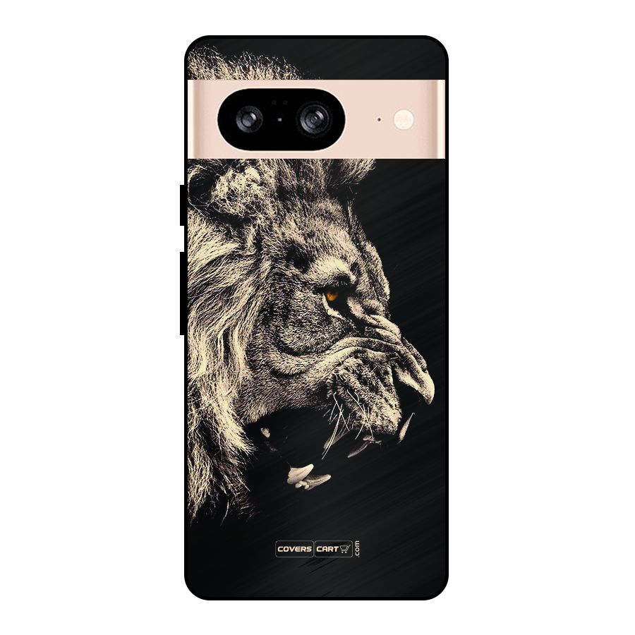 Roaring Lion Metal Back Case for Google Pixel 8